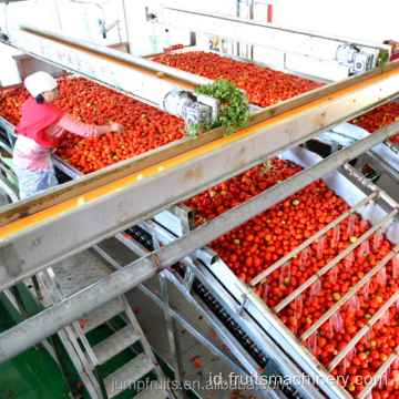 Mesin pembuat pengalengan saus tomat komersial